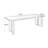 Black Rectangular Solid Wood desk-450569656