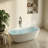 70.87'' x 35.43'' Soaking Solid Surface Bathtub