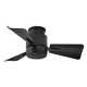 30" Leventhal 3  - Blade LED Standard Ceiling Fan with Wall Control and Light Kit Included