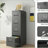 4 Drawer File Cabinet with Lock Metal Vertical File Cabinet-1099652882