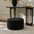 Brichelle 24'' Wide Modern Round Upholstered Ottoman-793134273