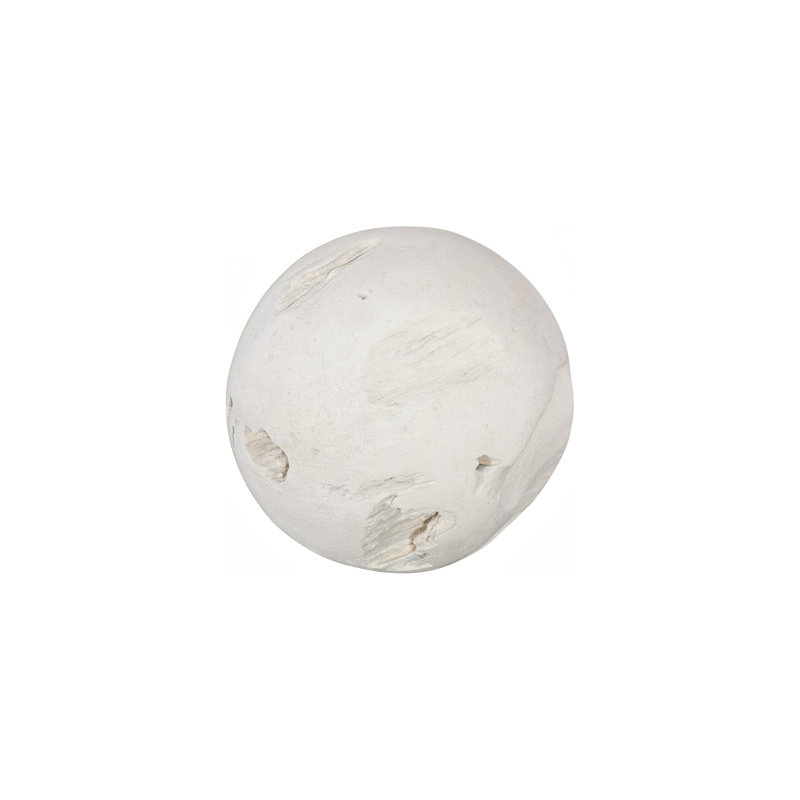 Roman Stone Cast Root Floor Ball, Small