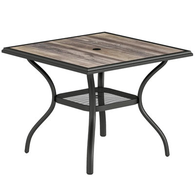 Garden Table,Square Outdoor Dining Table(Only Table)
