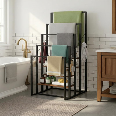 43 cm L Towel Rack