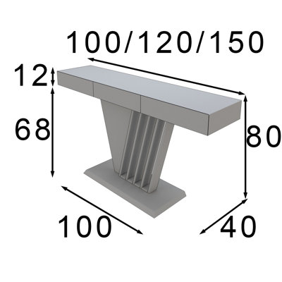 Imperium Console R01-150 With Mirror
