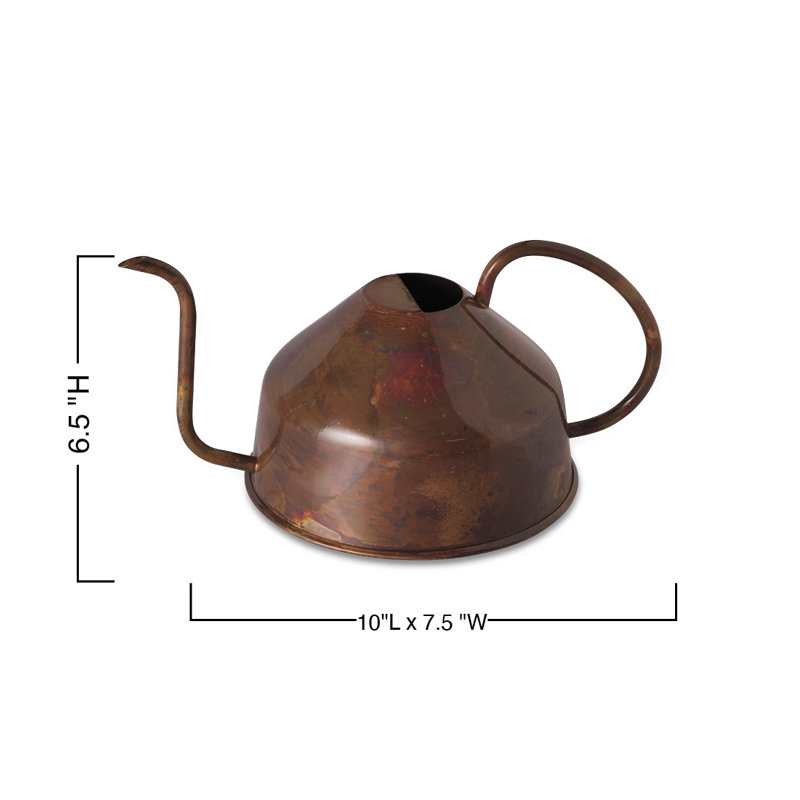 Copper Finish Watering Can