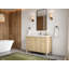 Chêne d'Atlanta 48 po X P 22 po D Meuble-lavabo simple avec 2 po Quartz-108814232