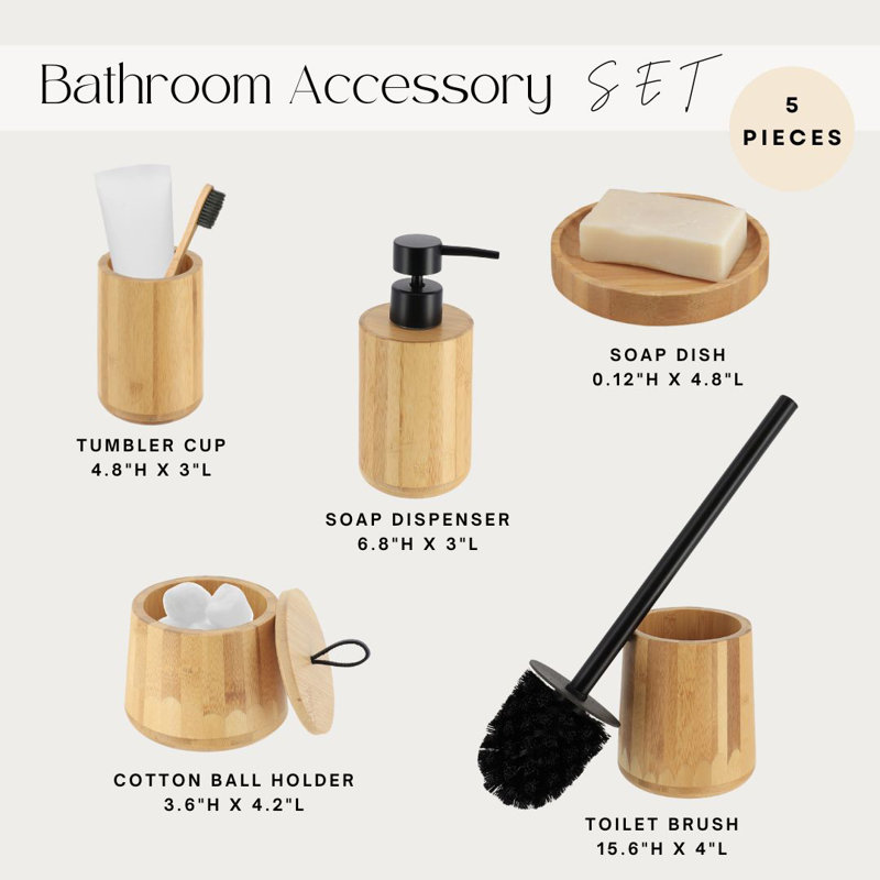 Bathroom Accessory Set