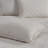 3 Piece Velvet Quilt Set Ivory King/Cal King