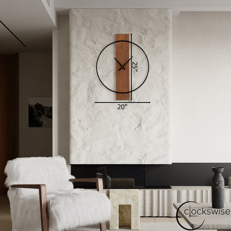 Horloge murale 20 "