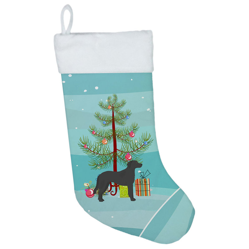 Chaussette de noël joyeux de noël, Goldador
