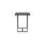 Pavia Power Coated Aluminum Bar Table-1114617213-1113964207