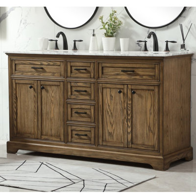 Ensemble de meuble-lavabo double 60 po Hermes