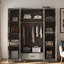 Armoire 4 portes avec 1 tiroir