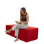 Repose-pieds d'extérieur rectangulaire 24 po x 60 po avec Sunbrella®, H 18 po -113477707