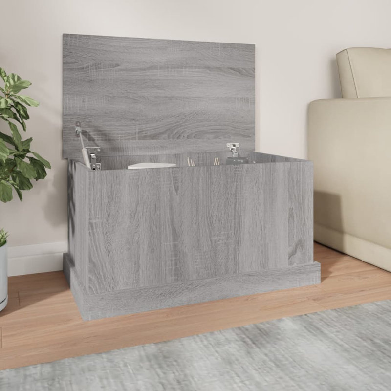 Organisateur de boîte de rangement vidaXL, Gris