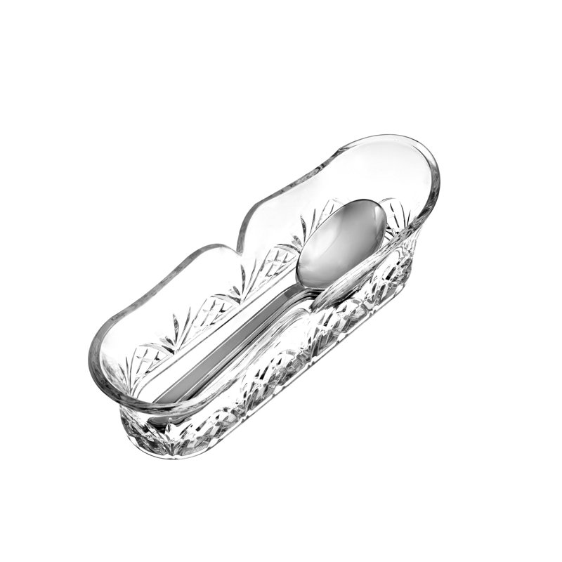 Panier à couverts Dublin Crystal, H 2,75 po x l 10,25 po x P 3 po