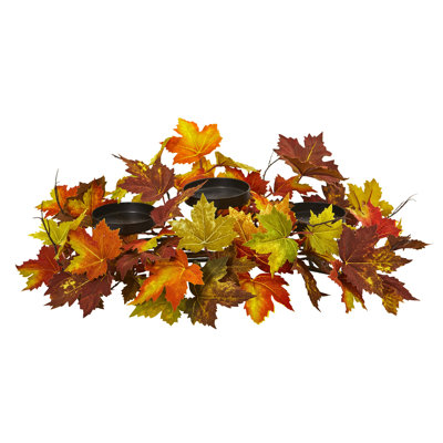 Maple Leaf Candelabrum Arrangement