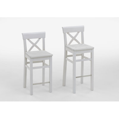 Polebridge Solid Wood Counter Stool