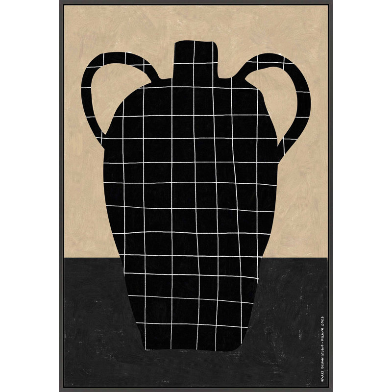 «Jug 2» par Romina Gadler, impression sur, Toile avec cadre noir, H 30 po x l 21 po