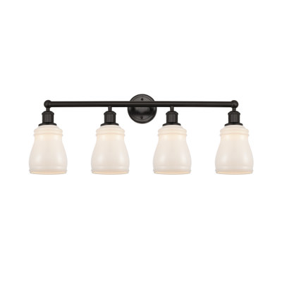 Éclairage pour meuble-lavabo de salle de bain 31,75 pouces 4 lumières Mccarver