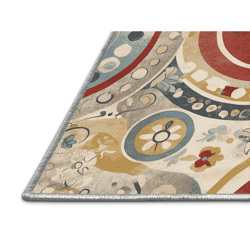 Tapis Quirky Dash, Rectangulaire 2 pi x 3 pi