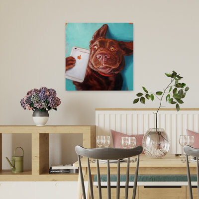 Art contemporain pour chien