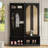 Farmhouse Widen Hall Tree with 4 Doors, Versatile 4-In-1 Seating Bench, and 6 Hooks for Entryway-1245190349