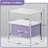 Sorbus 1 Drawer and Shelves Nightstand with Steel Frame, Wood Top & Fabric Bins-1700874037