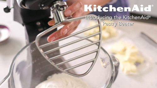 KitchenAid Pastry Beater for Tilt Head Stand Mixers in Stainless Steel