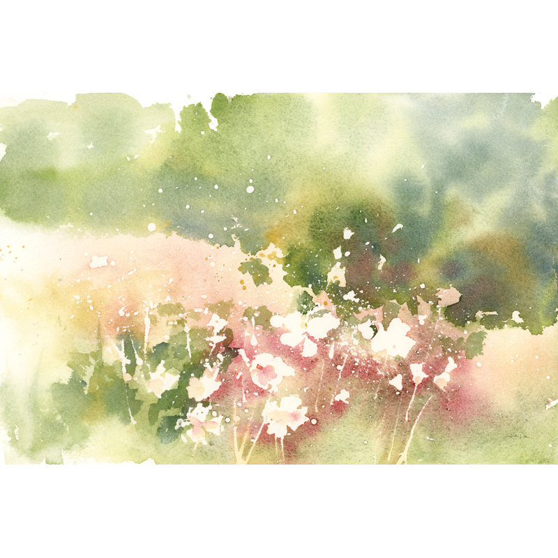 Floral Field by Katrina Pete - Painting Print, Wrapped Canvas, 61 cm H x 91 cm W