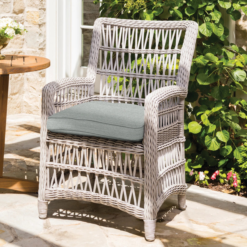 Mackinac Outdoor Dining Armchair, Visions Cobalt