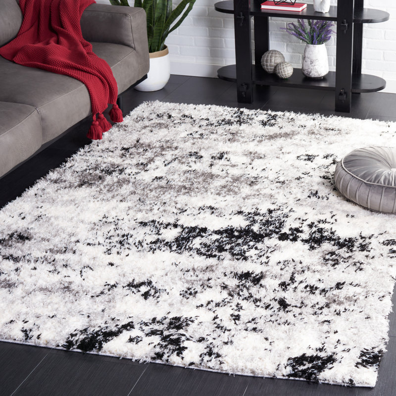 Aneta Performance Abstract Rug, Rectangle 5'3" x 7'6"