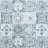Giavonna Mosaic Semi-Sheer Rod Pocket Kitchen Curtain Tier (Set of 2)-2133627412
