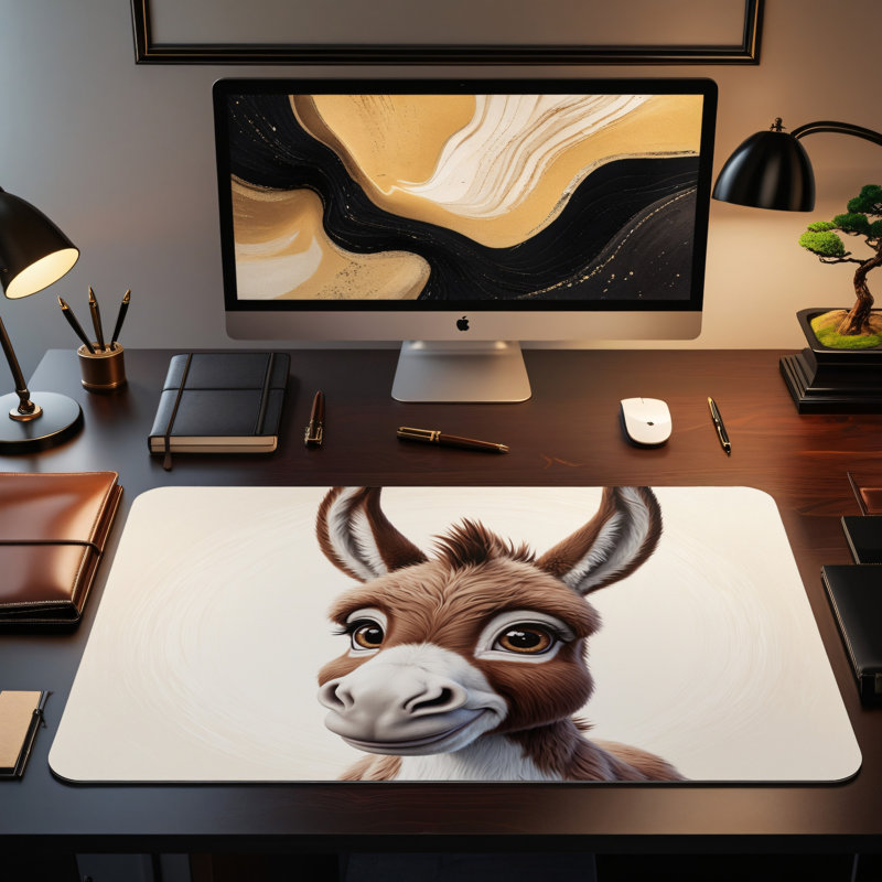 Polyester Desk Pad, 23.6x13.8