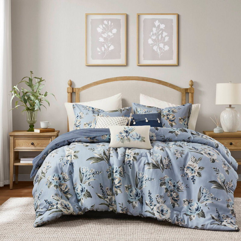 Ensemble d'édredon 7PCS, Grand édredon et 6 pièces supplémentaires