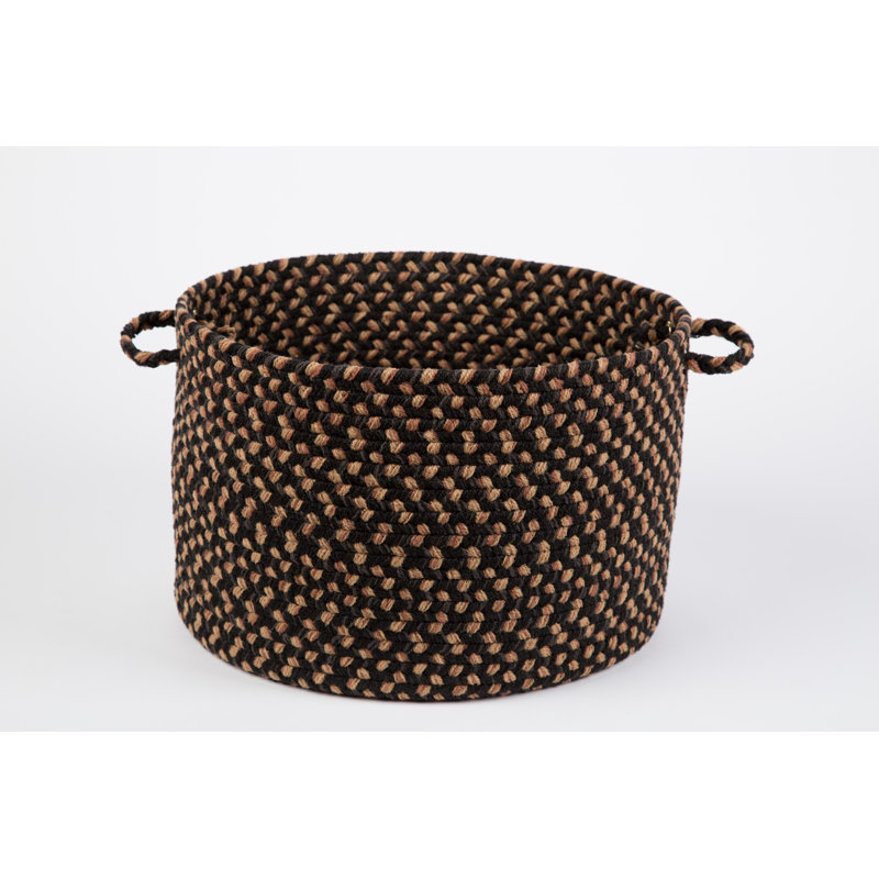 Panier Charlise, Gris anthracite, H 12 po x l 18 po x P 18 po