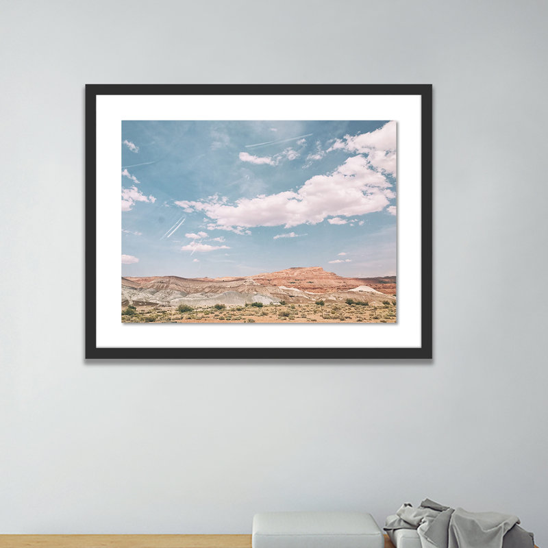 Desert Skies Print by Amy Humphries, Black