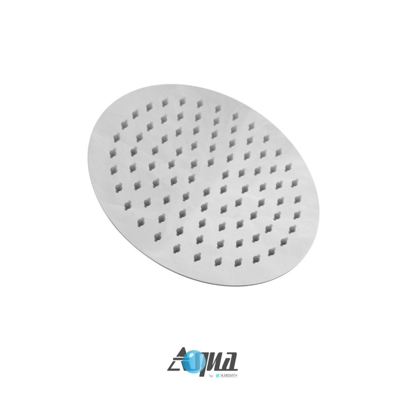 Système de douche à pression équilibrée avec valve brute Aqua Rondo, Chrome