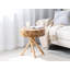 Fugate Solid Wood Pedestal End Table