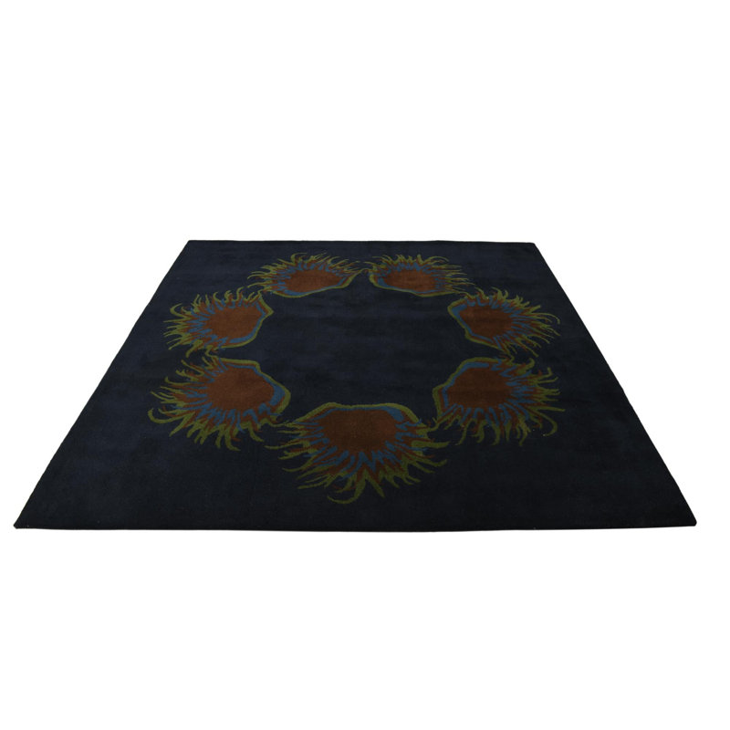 Tapis bleu marine 8 pi Pineland