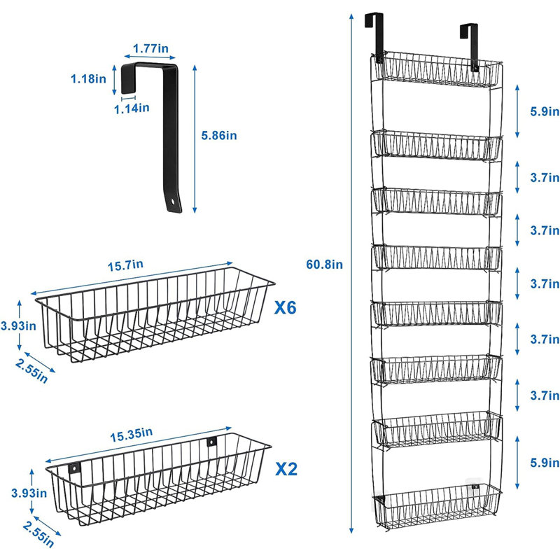 Lyndall Cabinet Door Organizer
