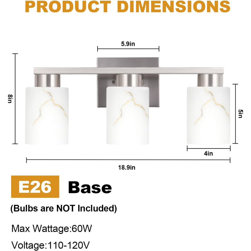 Éclairage pour meuble-lavabo moderne