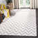 Vanderhoof Hand Woven Flat Weave Wool/Cotton Chevron Rug in Gray/Ivory