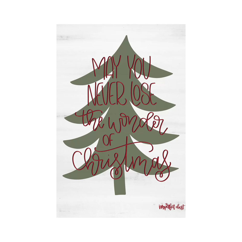Wonder Of Christmas by Imperfect Dust - Wrapped Canvas Print, 101.6 cm H x 66.04 cm W x 3.175 cm D