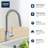Concetto Single Handle Kitchen Faucet