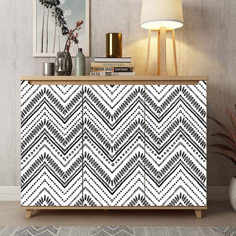 Duncanville Peel & Stick Chevron Roll
