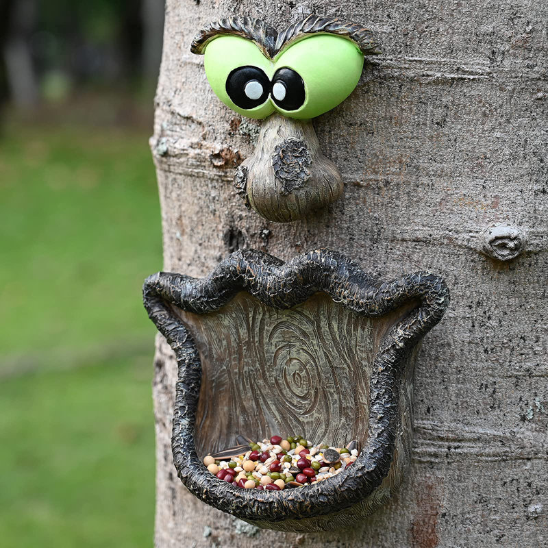 Mangeoire d'oiseaux décorative Tree Face