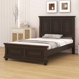 Country Style Vintage Wood Bed