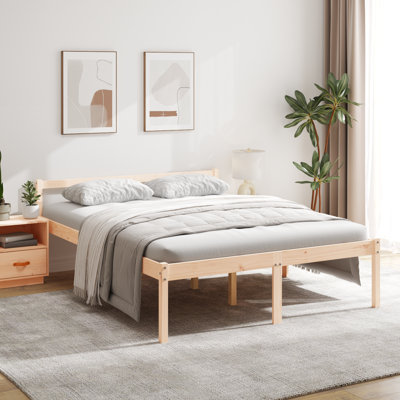 Bed Frame Solid Wood